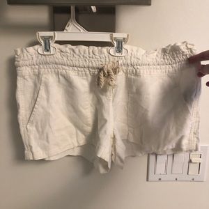 ROXY linen shorts